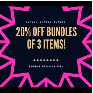 Bundle 3 save 20% , shipping discount &Free Gift